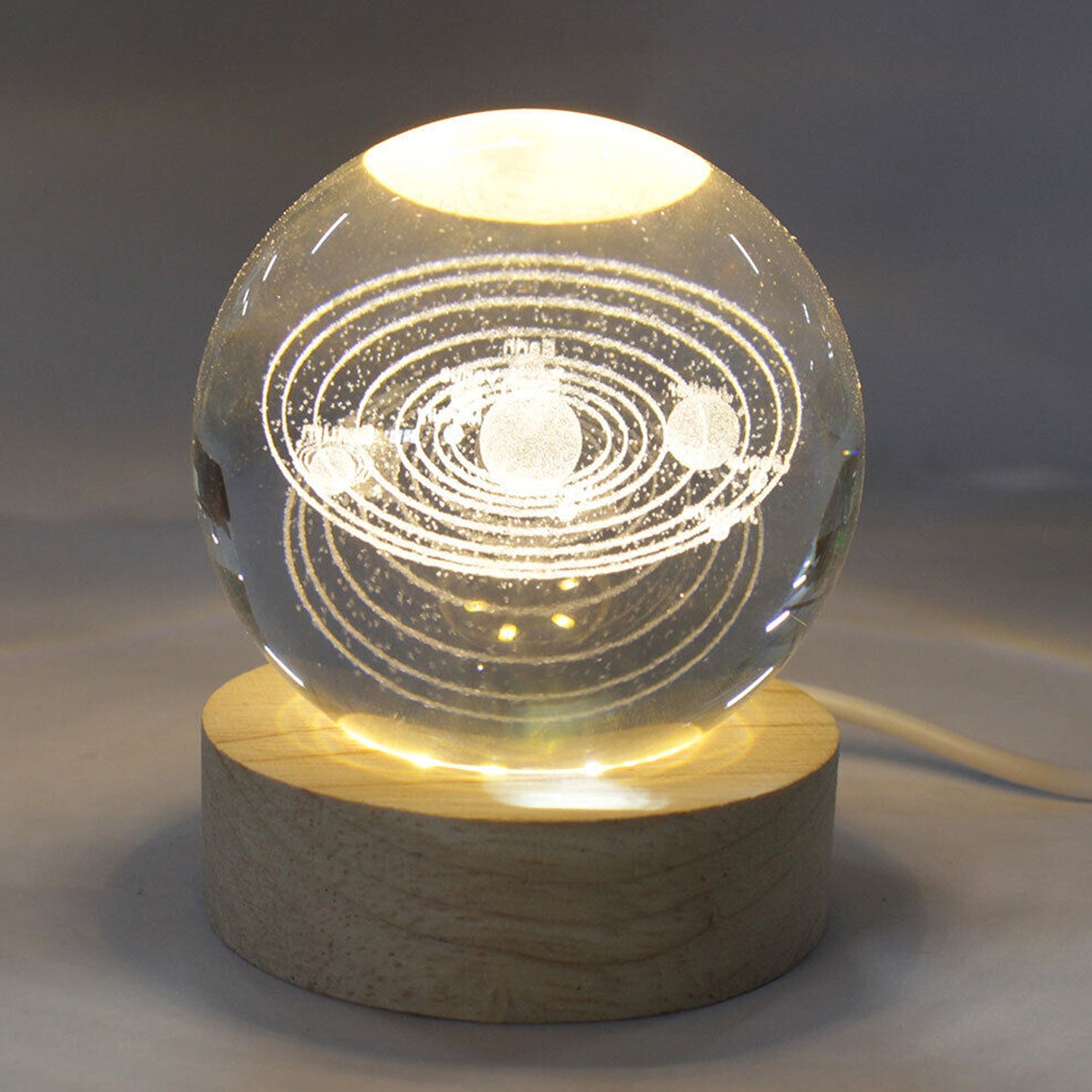 3D Crystal Ball Night Light 3D Crystal Ball Night Light